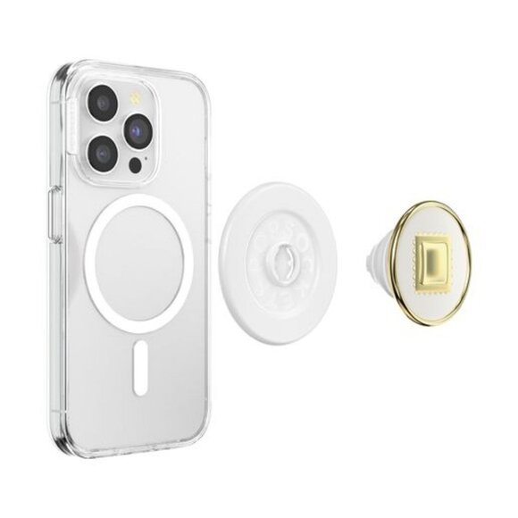 PopSockets PopGrip With‎ Swappable Top Gold Stamp Design For MagSafe Devices - Picture 5 of 10